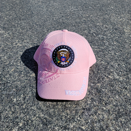 Pink Great Seal Washington DC Cap