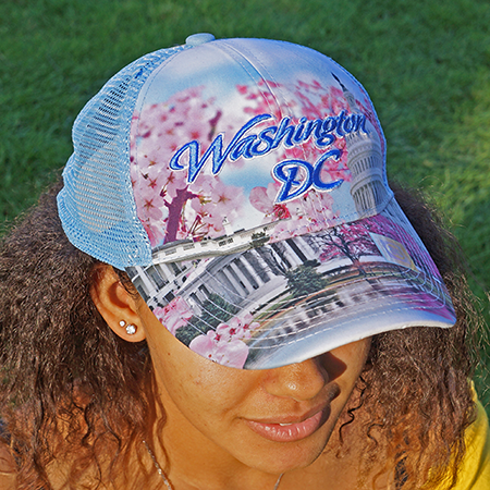 Washington DC Cherry Blossom Cap