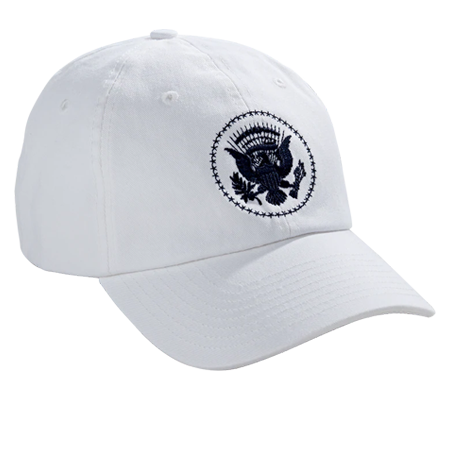 White Truman Presidential Seal Cap
