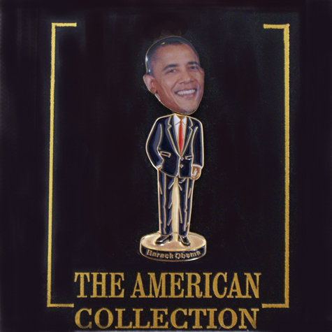 President Obama Bobble Head Pin