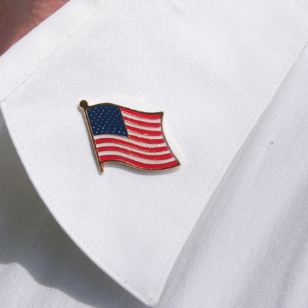 American Flag Lapel Pin