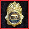 DEA Badge Lapel Pin