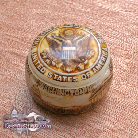 Great Seal of the United States Jewelry Storage Container