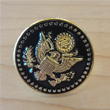 Black Gold Great Seal Lapel Pin