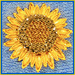 Ruth Bader Ginsburg Gold Sunflower Brooch