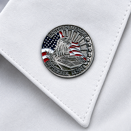 United In Memory Lapel Pin