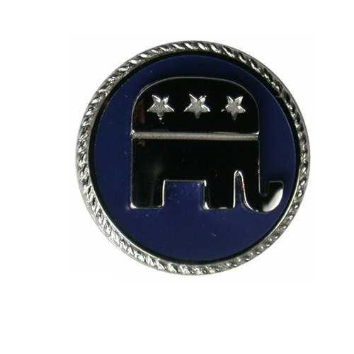 RNC Sterling Silver Lapel Pin/Tie Tac