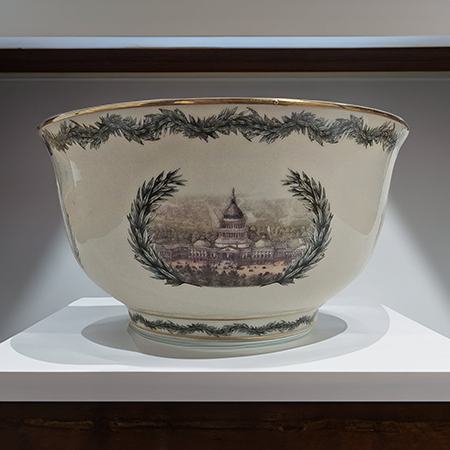 Four Stages of Capitol Revere Porcelain Bowl