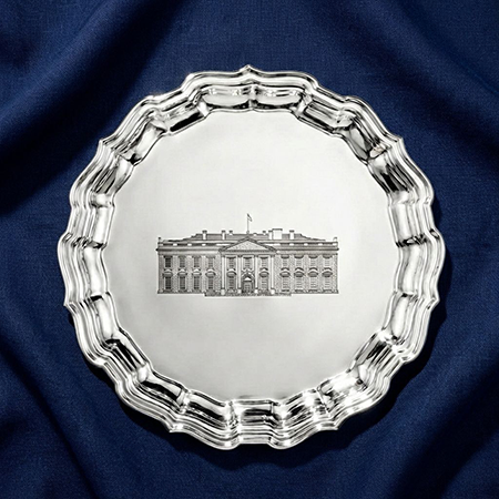 White House Chippendale Tray