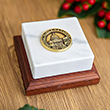 Paperweight Made from U.S. Capitol Marble Steps