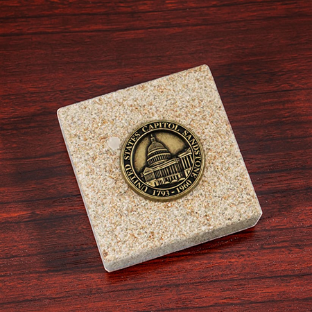 United States Capitol Building East Front Sandstone Paperweight