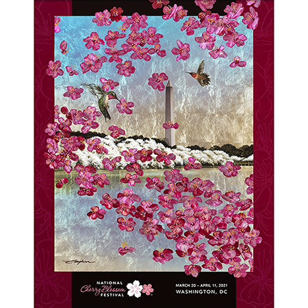 2021 National Cherry Blossom Festival Poster