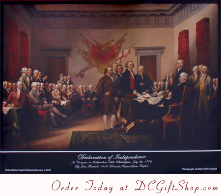 Signing of the Declaration of Independence Poster