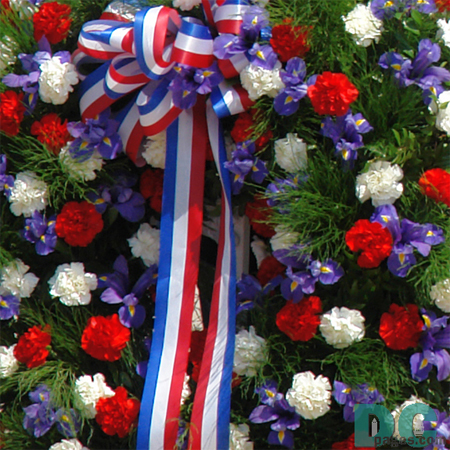 Memorial Day Tomb of the Unknown Soldiers Wreath Print