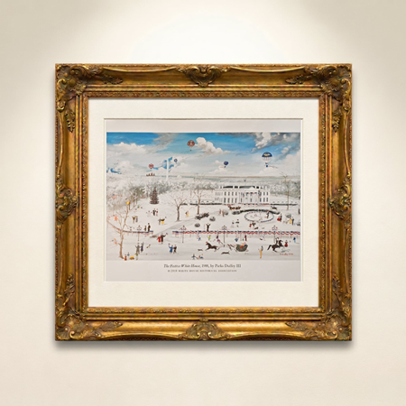 The Festive White House by Parks Duffey II