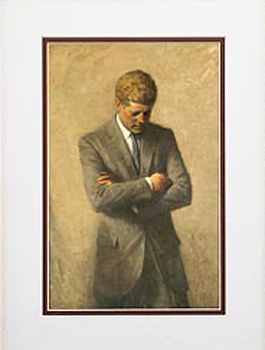 John F. Kennedy Framed Art Print