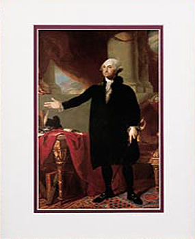 George Washington Framed Art Print