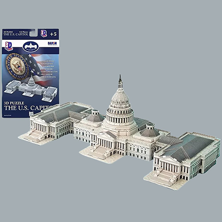 U.S. Capitol 3D Puzzle