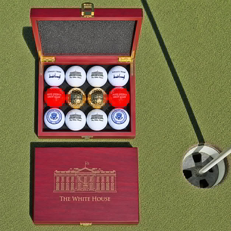 Trump White House Golf Ball Set