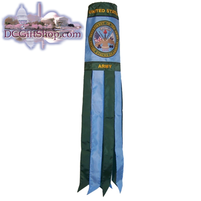 40 Inch Army Crest Windsock