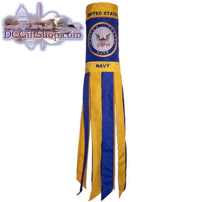 40 Inch Navy Windsock