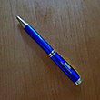 Blue White House Executive Pen