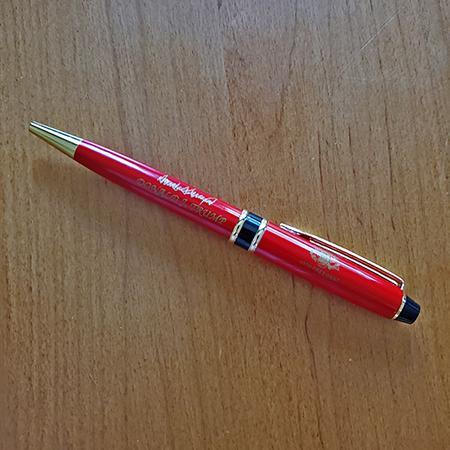 Red Donald Trump Pen