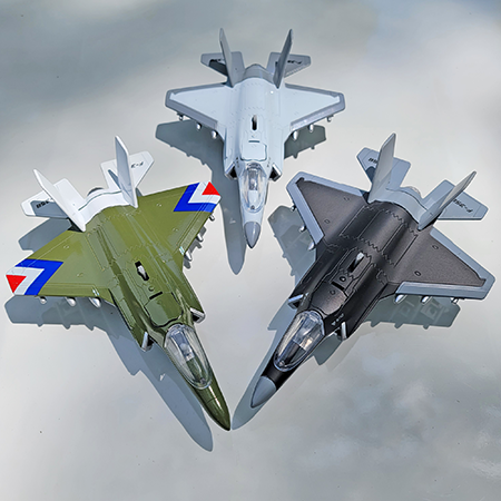 Three Piece F-35 Jet Fighter Set