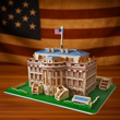 White House 3D Wooden Puzzle Kit