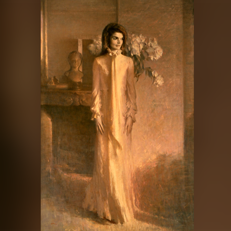 Jacqueline Bouvier Kennedy Portrait by Aaron Shikler