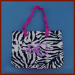 DC Zebra Print Tote Bag