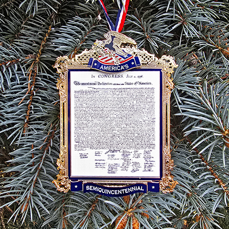 Official Commemorative Ornament of America&rsquo;s 250th Anniversary