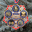 White House America 250 Landmark Icons Ornament