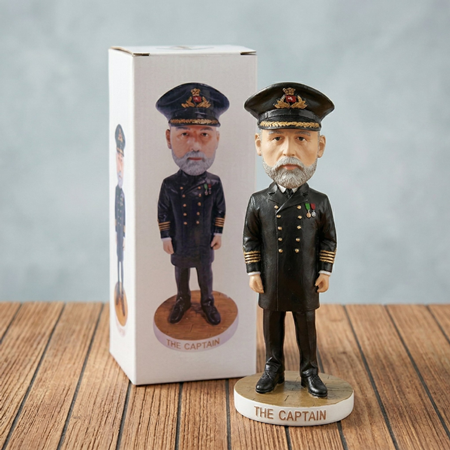 RMS Titanic Captain Edward J.Smith 7'' Bobblehead