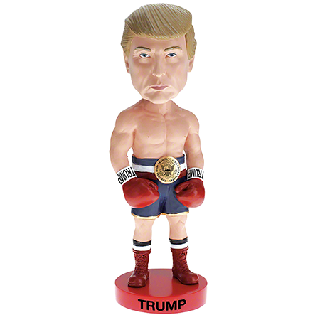 Donald Trump Boxing Gear Bobblehead