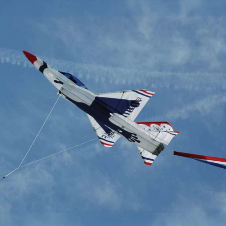 3D F16 Thunderbird Jet Kite