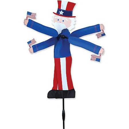 Uncle Sam Whirligig Wind Spinner