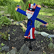 Uncle Sam Whirligig Wind Spinner