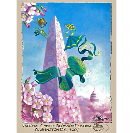 2007 National Cherry Blossom Festival Poster