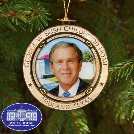 2011 George W. Bush Childhood Home Ornament