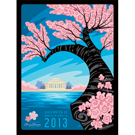 2013 National Cherry Blossom Festival Print