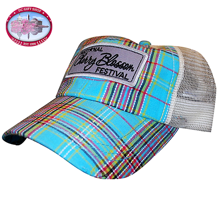 2014 Cherry Blossom Plaid Hat