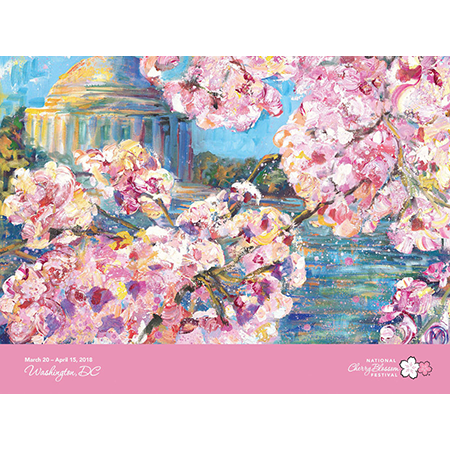 2018 National Cherry Blossom Festival Poster