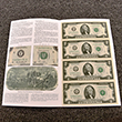 Uncut US Currency Two Dollar Sheet