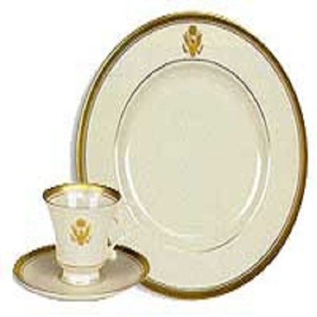 3-PC Fine Bone China Embassy Place Setting