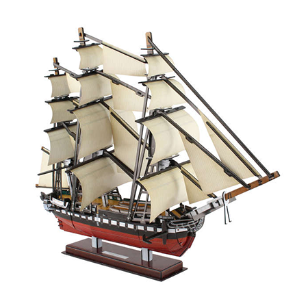 USS Constitution 3D Puzzle 1:95