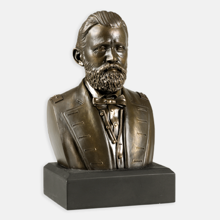 Ulysses S. Grant 6" Bronze Bust