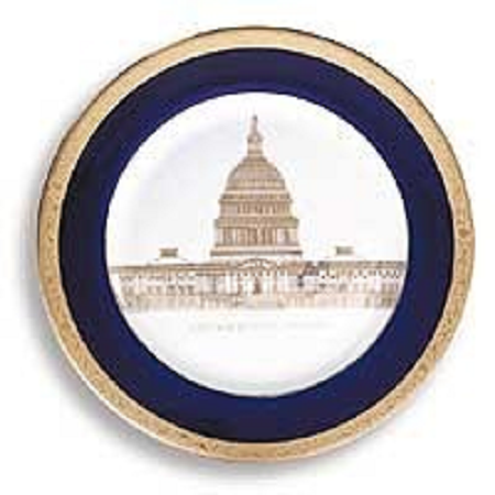7 1/2" Capitol Society Plate