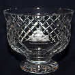 7 1/2-inch Footed Crystal Bowl