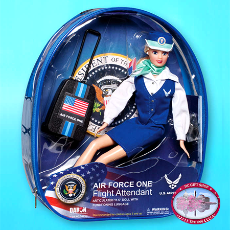 Air Force One Flight Attendant Doll